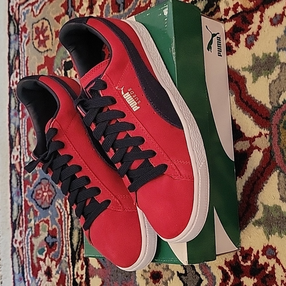 Puma suede shoes